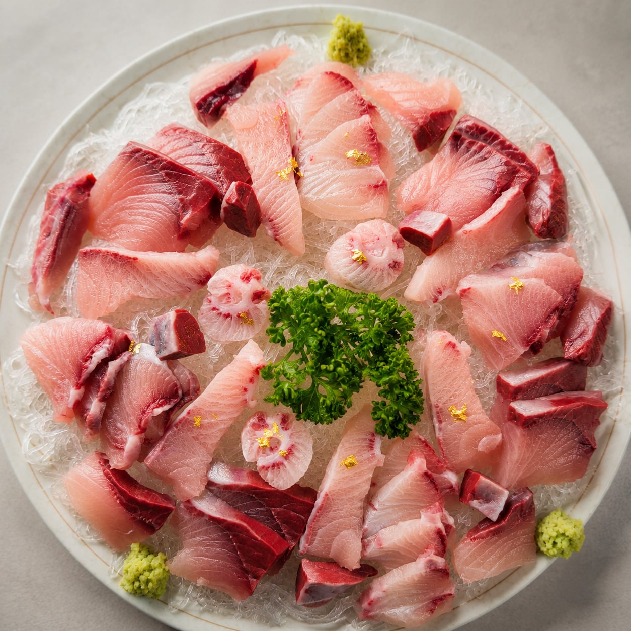 天然活魚 盛り合わせ 中