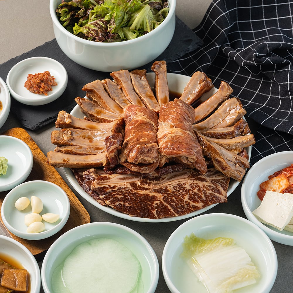 火(ファ)セット LAカルビ(600g)+豚カルビ(360g)+味付けバックリブ(700g)